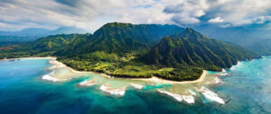 Kauai island ( one of hawaii islands in USA )